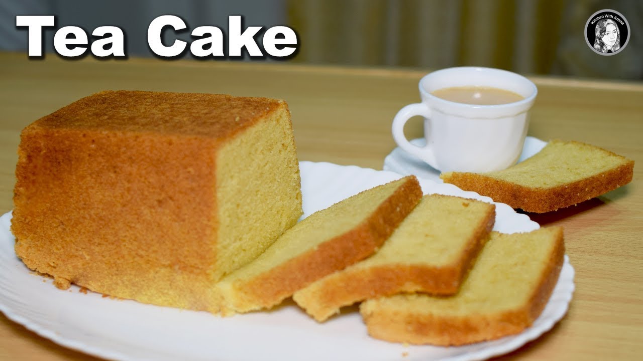 Soft Tea Cake Recipe Without Oven - Pound Cake Tea Time Recipe - Kitchen With Amna