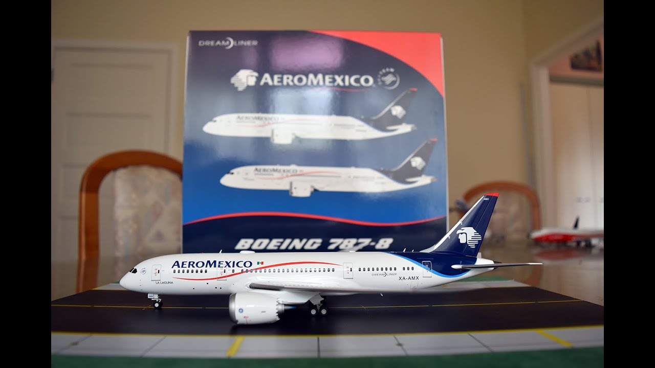 JC Wings 1:200 Aeromexico 787-8 Dreamliner Unboxing and Review