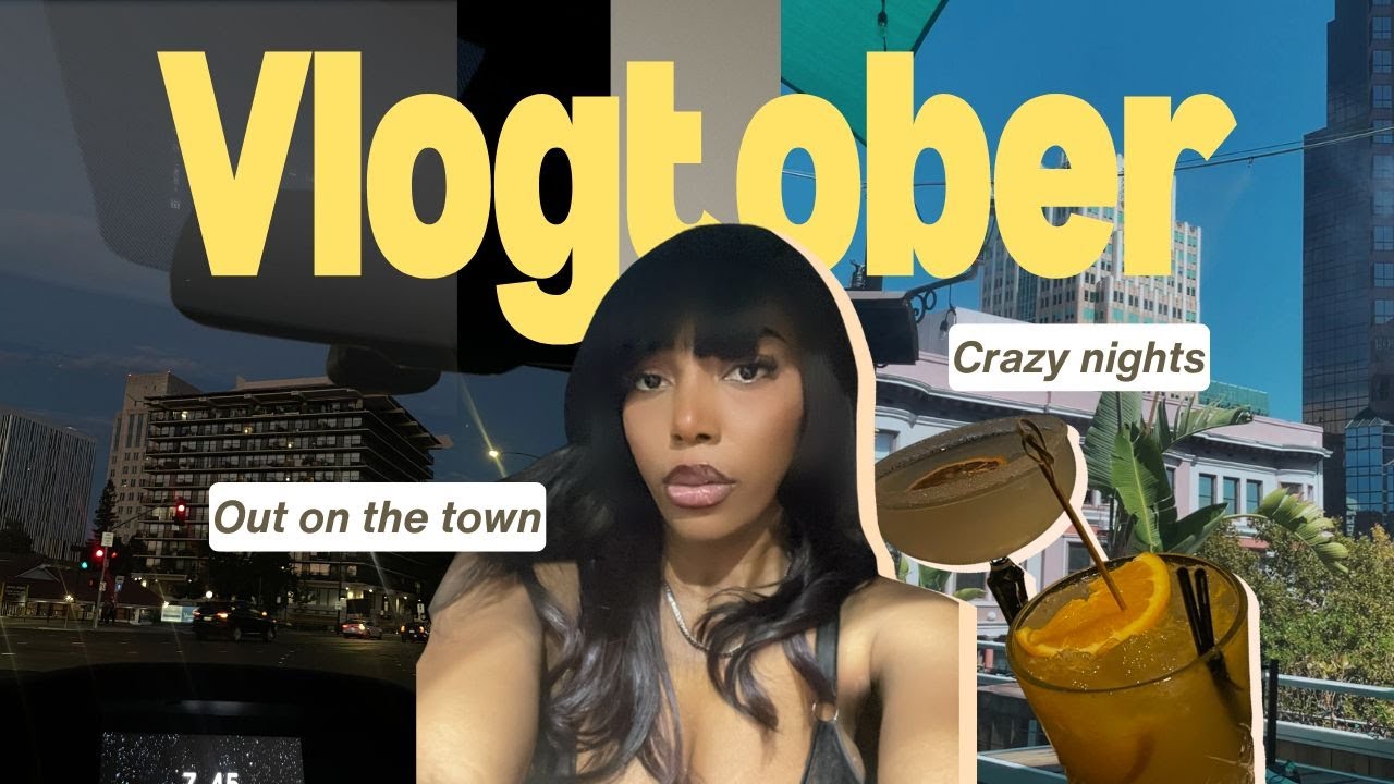 MY FIRST VLOGTOBER!! 😬 NIGHT OUT ON THE TOWN | LIVING IN SACRAMENTO