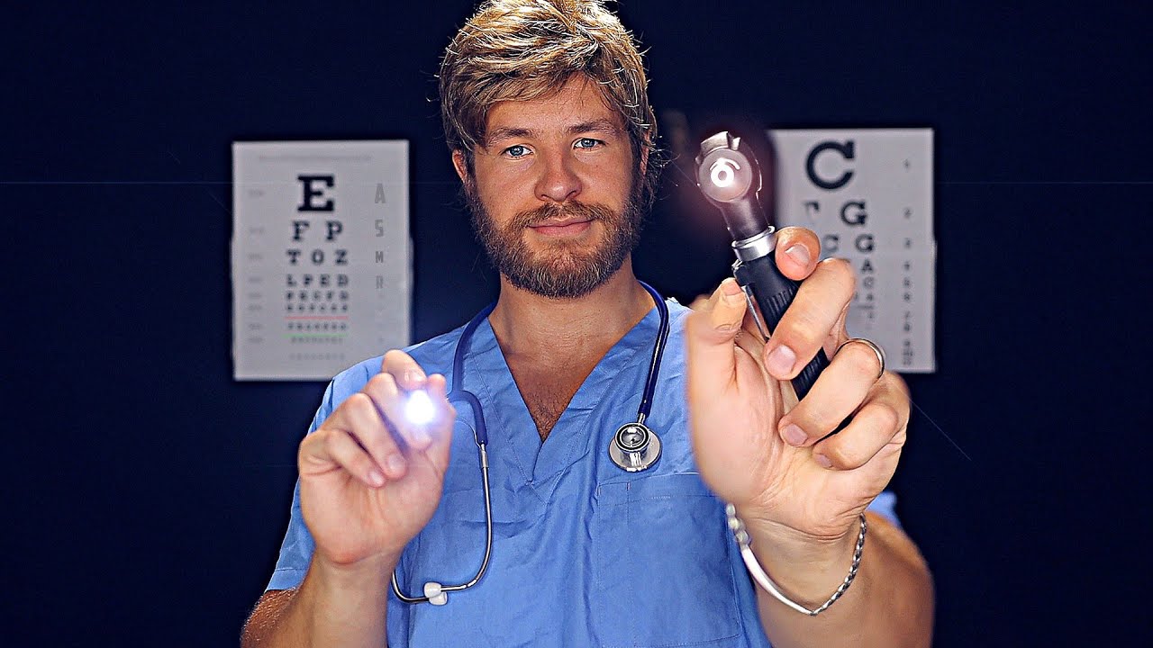 Friendly Doctor's Eye Examination [ASMR]