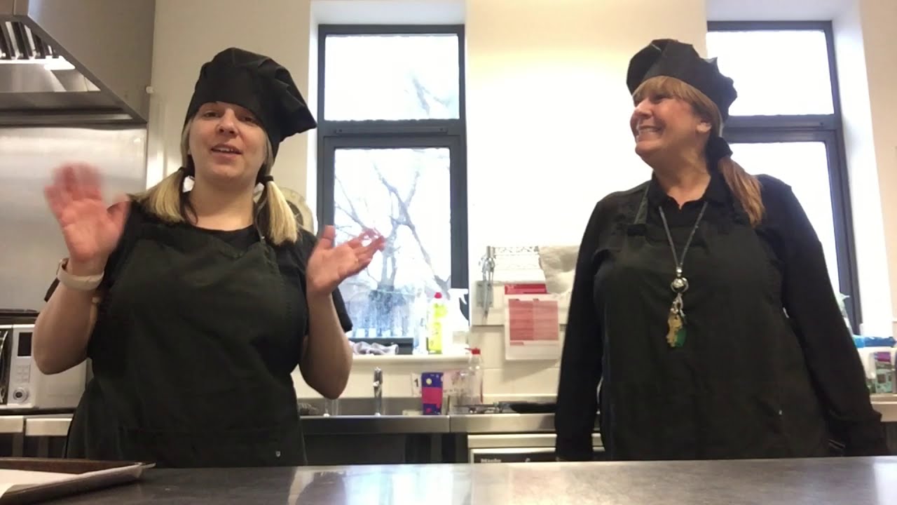 Good morning cooking with Ang and Clare