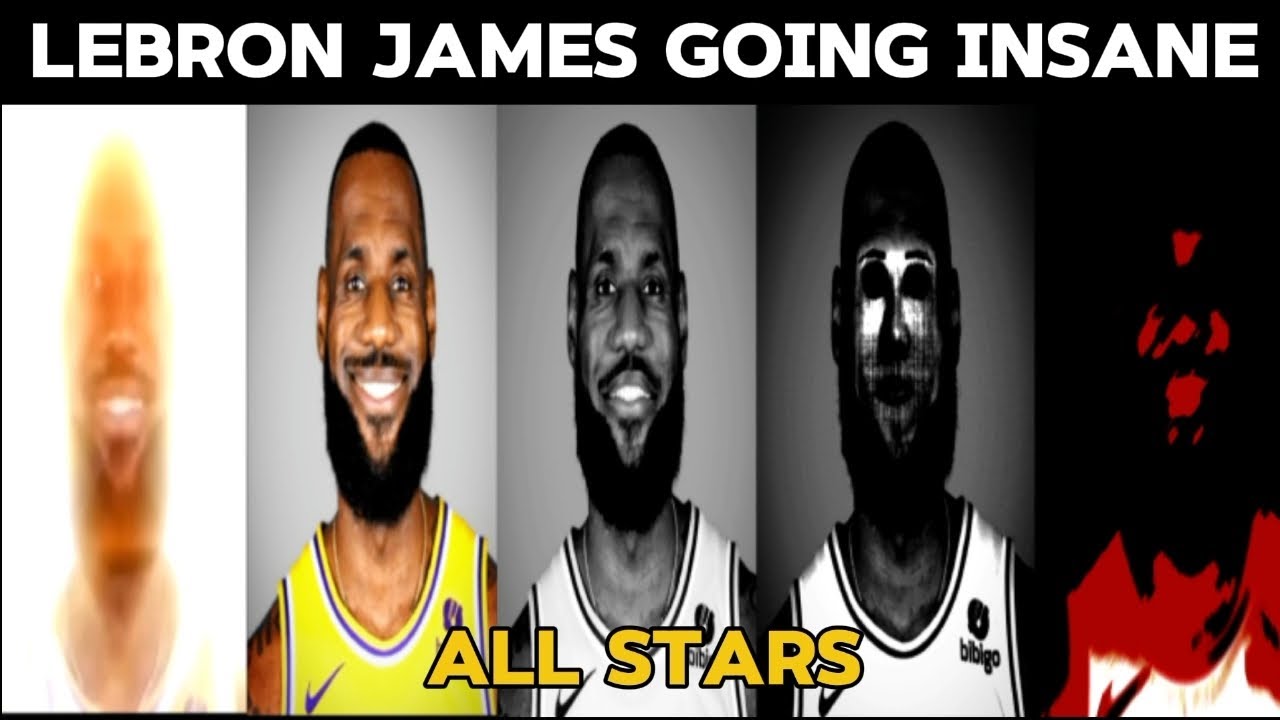 THE LARGEST LEBRON JAMES YOU ARE MY SUNSHINE TEMPLATE!!! LJGI All Stars