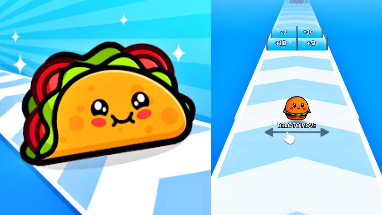 Snack Run: Mix cute & Scary - All Levels Gameplay Android iOS
