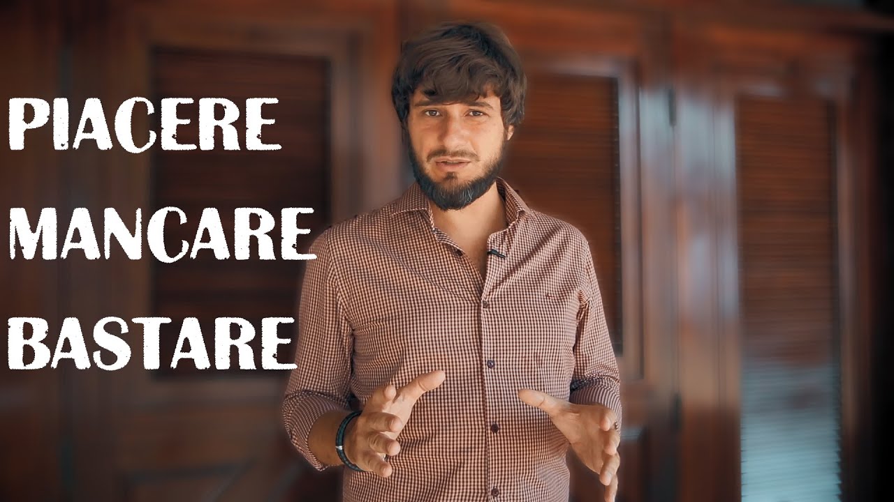 глаголы piacere, mancare, bastare | итальянский язык