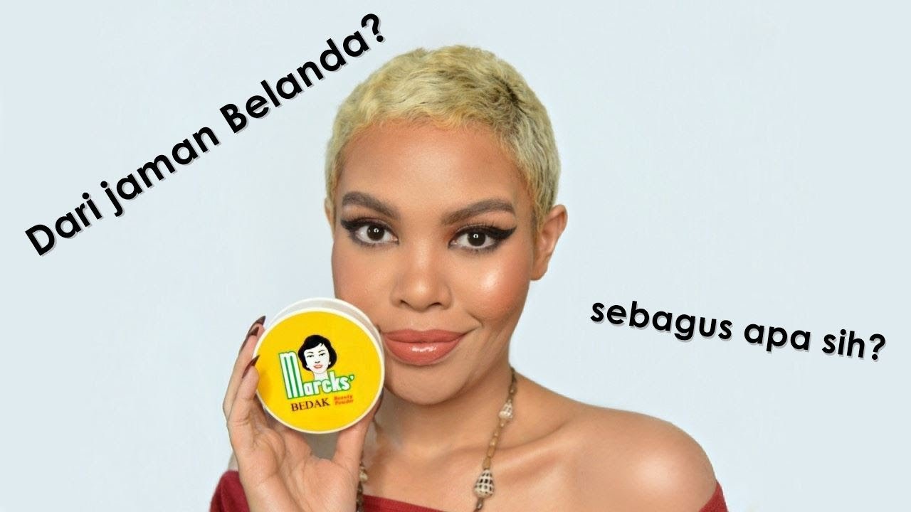 BEDAK JADUL & LEGENDARIS!! Nyobain Bedak Marcks, bagus gak?