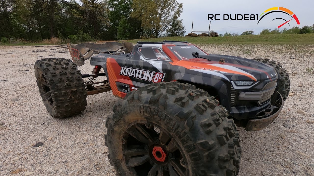 ULTIMATE Durability! Arrma Kraton 8s M2C 7mm shock shafts and rod ends test!