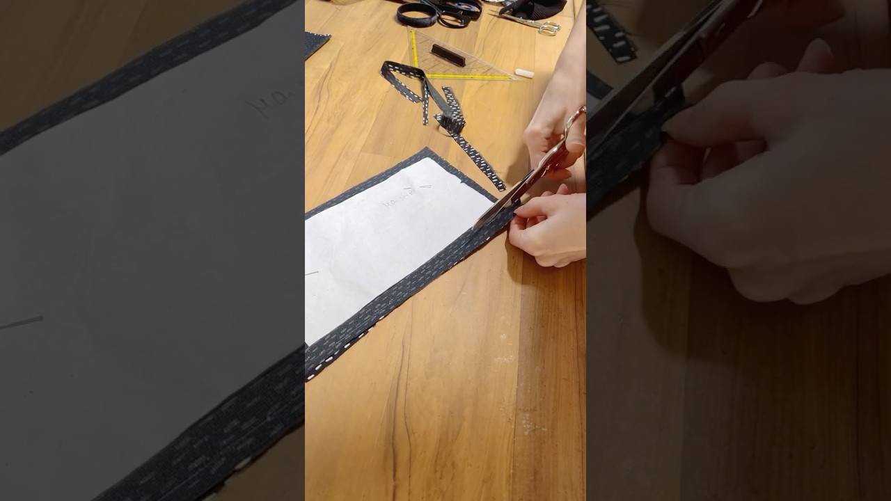 Wie bereite ich eine Manschette f&uuml;r eine Bluse oder ein Hemd vor