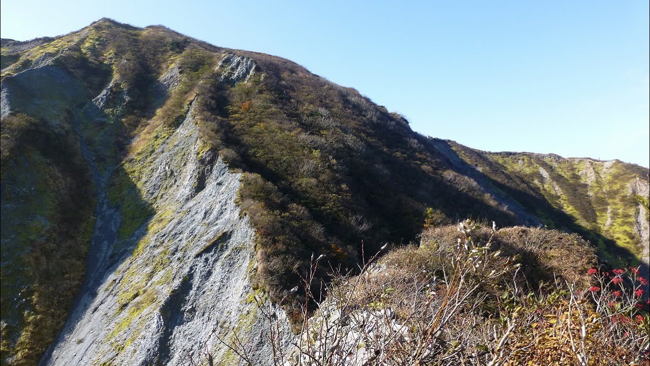 大山登山　無雪期 別山バットレス中央稜～弥山 2021.11.2