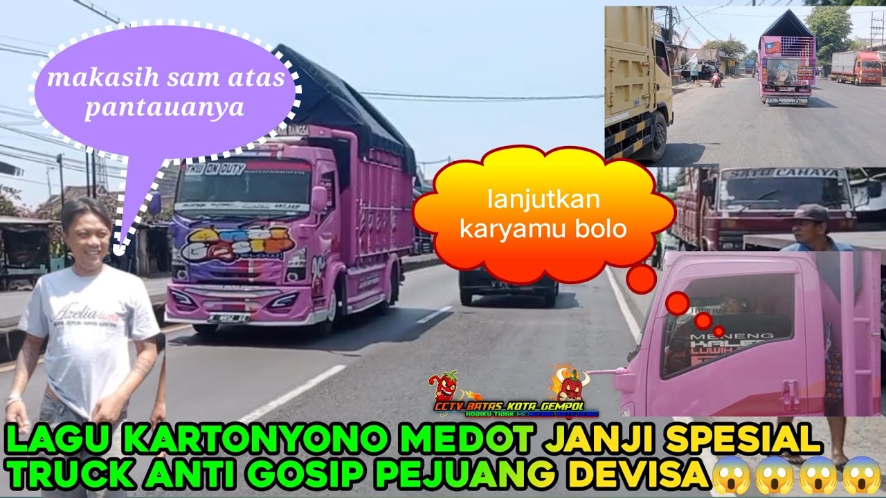 Lagu kartonyono medot janji sepesial truck anti gosip selow vocal lagu deny caknan