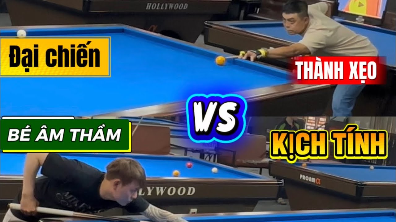 THÀNH XẸO VS BÉ ÂM THẦM QUÁ CĂNG#billiards #3c #bida #