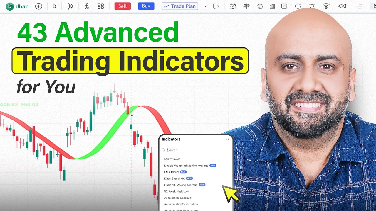 We Built 43 Advanced Trading Indicators for You on Dhan! (How to Use Them)