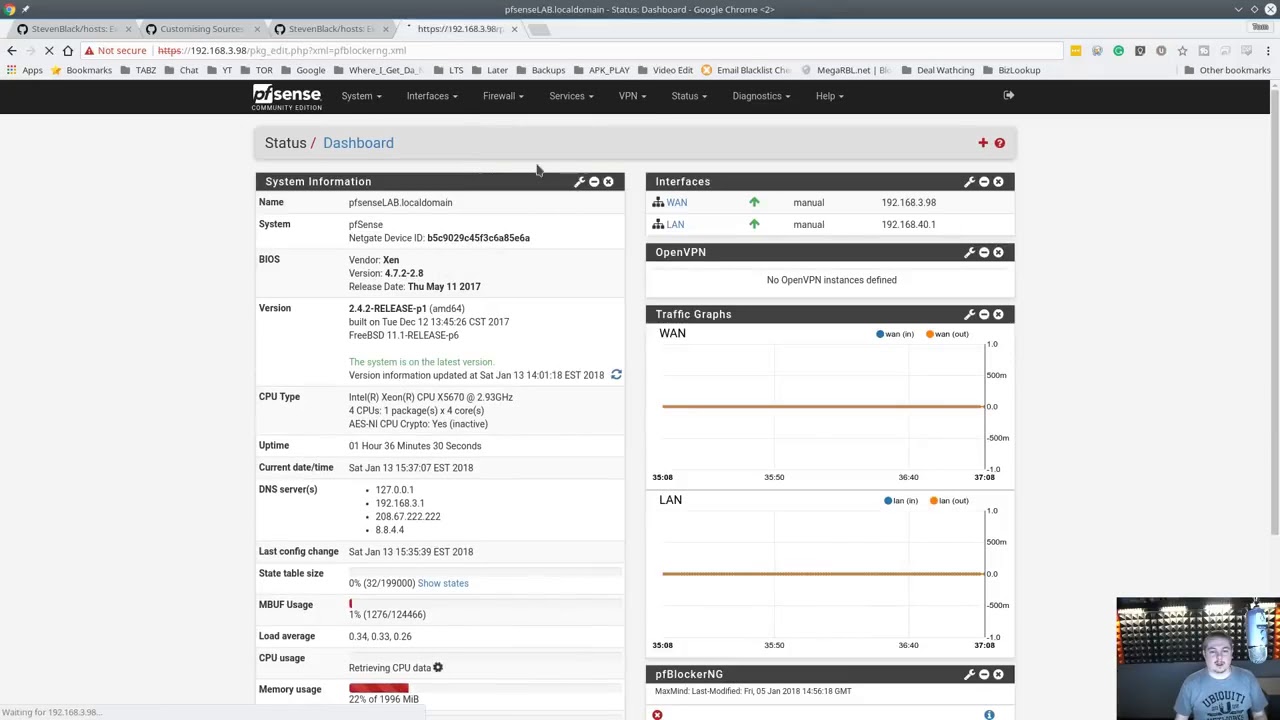 Tutorial Internet Filtering   Site Blocking Using pfblocker DNSBL on pfsense