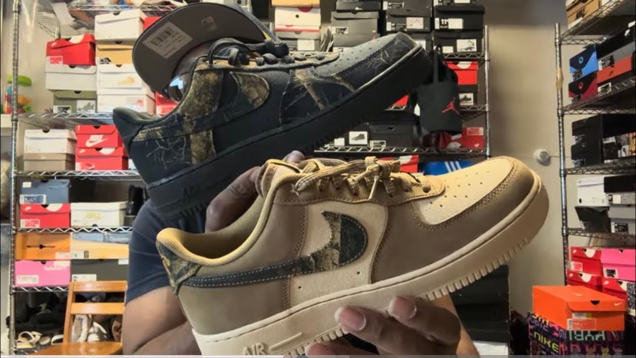 Обзор Nike Air Force One ‘07 RealTree Collabs 2 из 3 | Пешком