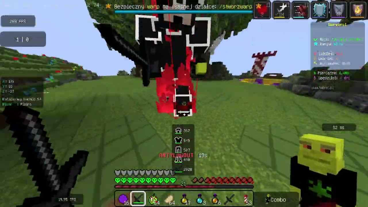 Kolega ma lepsze geny ( TabMc.Pl Survival 1.20.1 ) discord w opisie