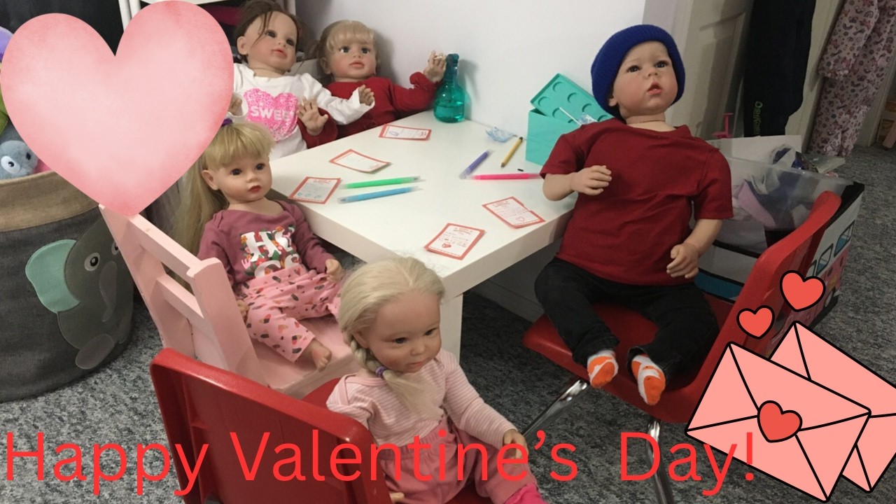 Valentine’s Day Morning with Our Reborn Dolls 💖 + Harper’s Voice Reveal