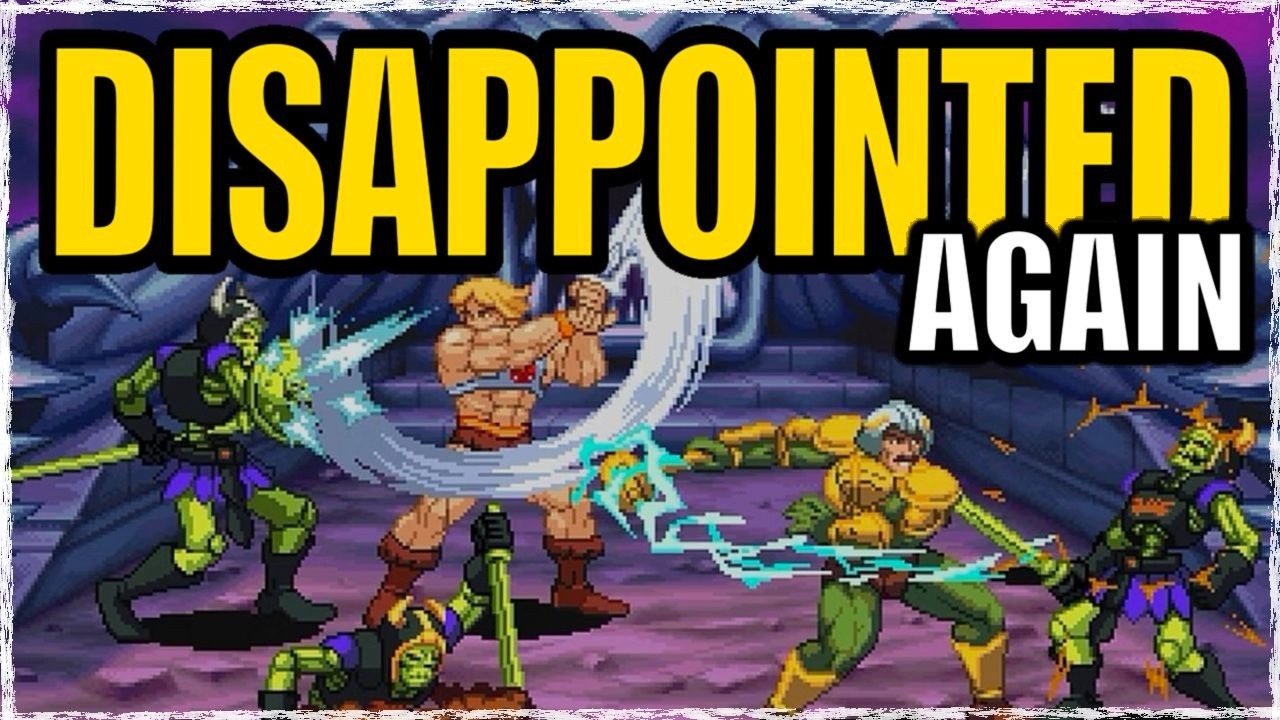 GIGANTIC Disappointment.. He-Man Beat Em' Up Game News