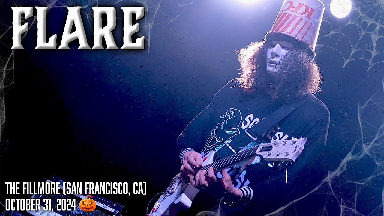 Flare | Buckethead 4K (LIVE) at The Fillmore (San Francisco 2024)