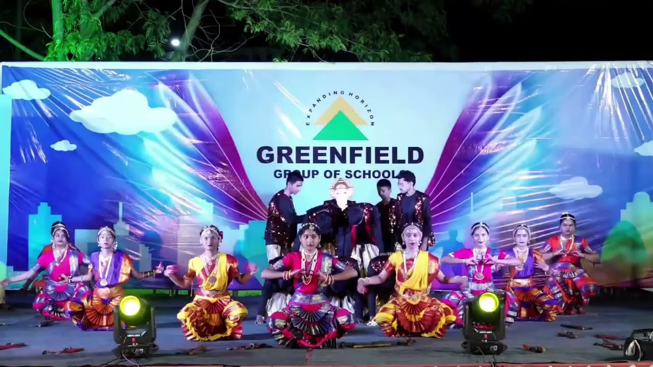 Ganesh Vandana Performece Annual Function Greenfield School 2025-2026.