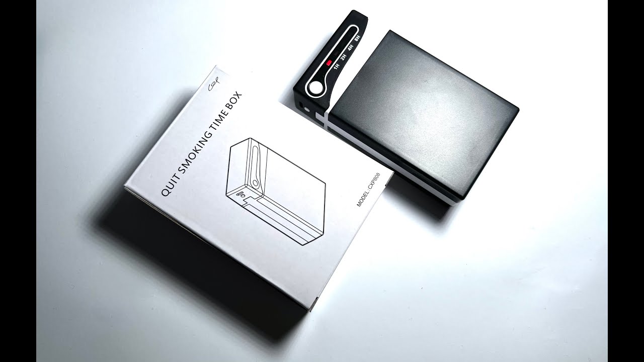 Quit Smoking Time Box Unboxing