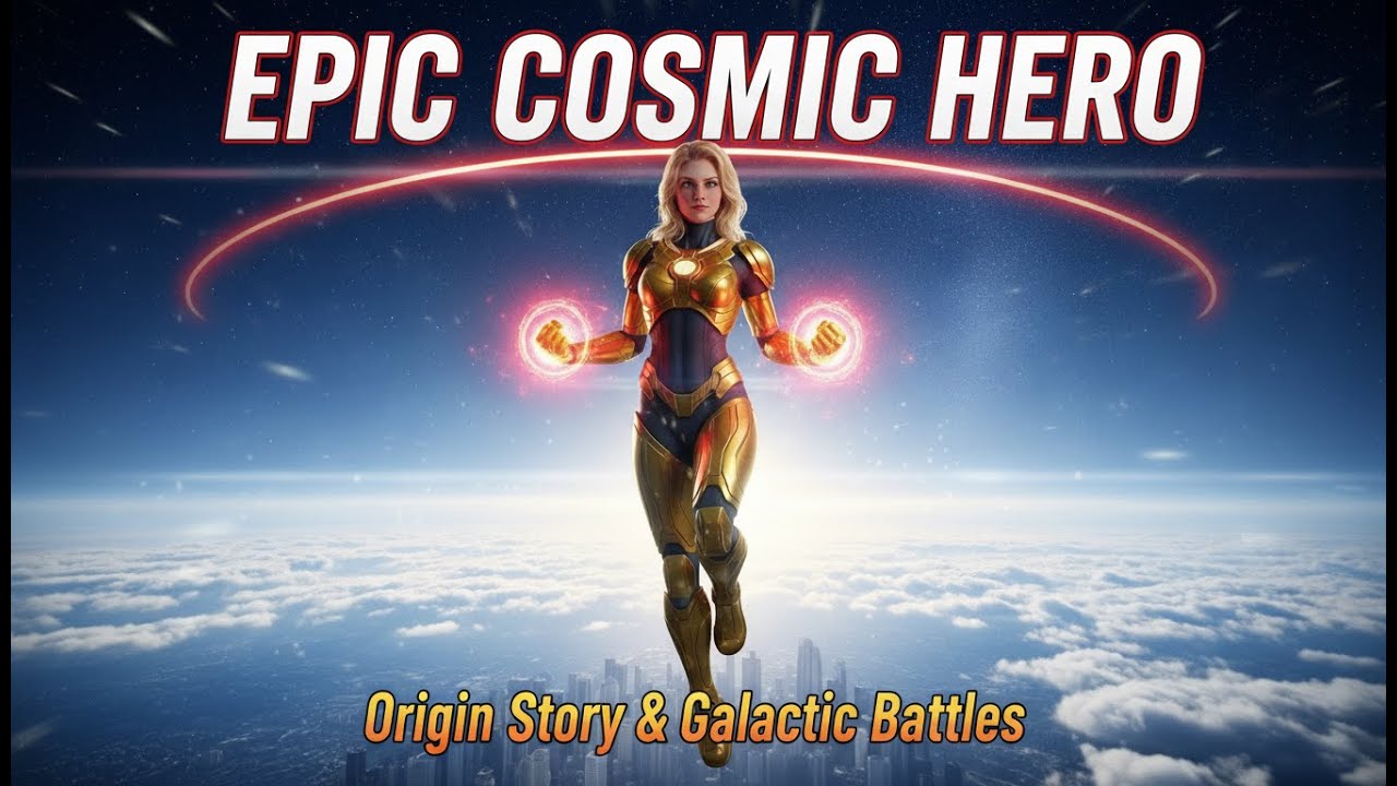 Captain Marvel Story: Origin, Powers & Heroic Journey | Epic 3D Cinematic Retelling