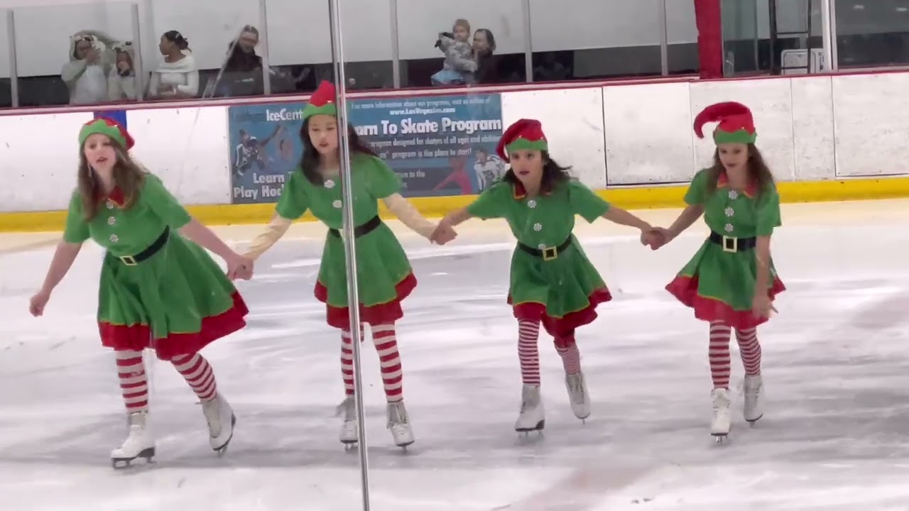 &ldquo;A Holiday Extravaganza On Ice&rdquo; Ice Skating Show 2022 in Las Vegas #iceskating #christmas