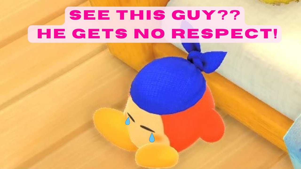 BANDANA WADDLE DEE GETS NO RESPECT!