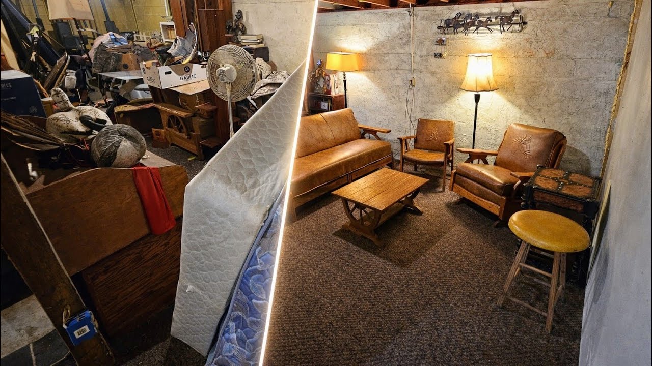 Their Basement Was Stuck in Storage Mode for Years… | FREE Clean Out | Adam & Eve E1