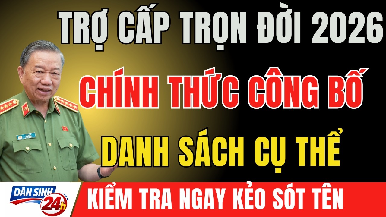 TIN VUI LỚN NĂM 2026: CCB Chính Thức Được Hưởng Trợ Cấp Trọn Đời – Kiểm Tra Ngay Kẻo Lỡ Quyền Lợi