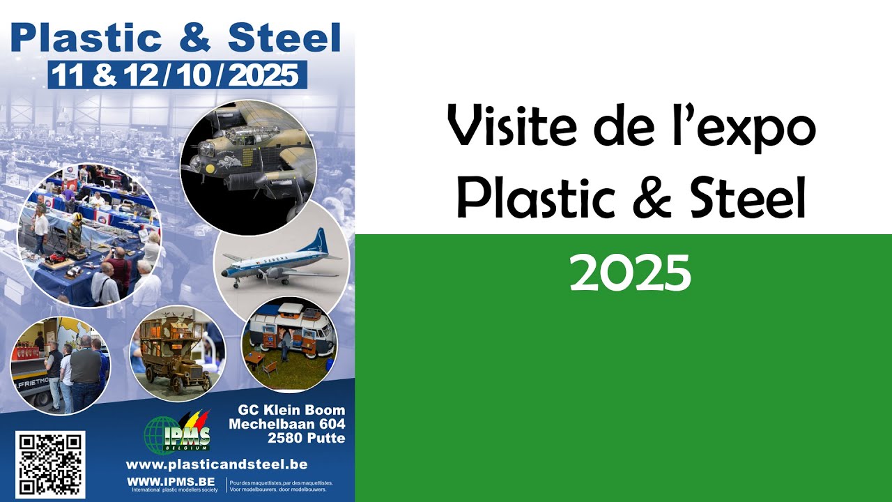 Visite de l'expo Plastic & Steel 2025 à Putte