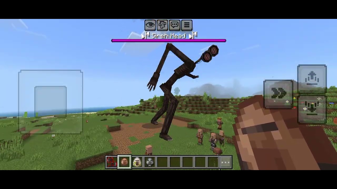The walking siren  Minecraft mod 😱😱😱