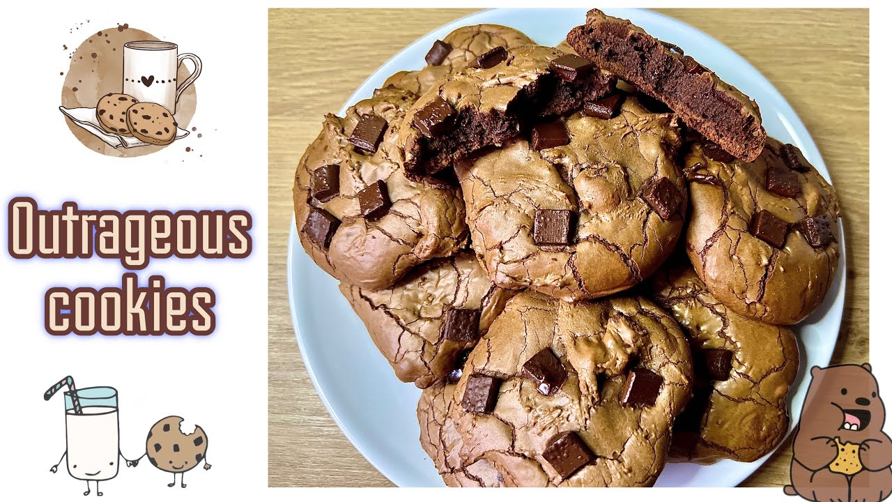 Recette des outrageous cookies 🍪🍫🤤