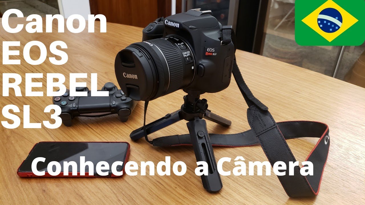 Canon SL3 - Conhecendo a Câmera