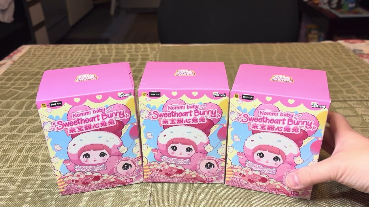 Nommi Baby Sweetheart Bunny Unboxing  Top Toy x Sure Fun Collectibles 