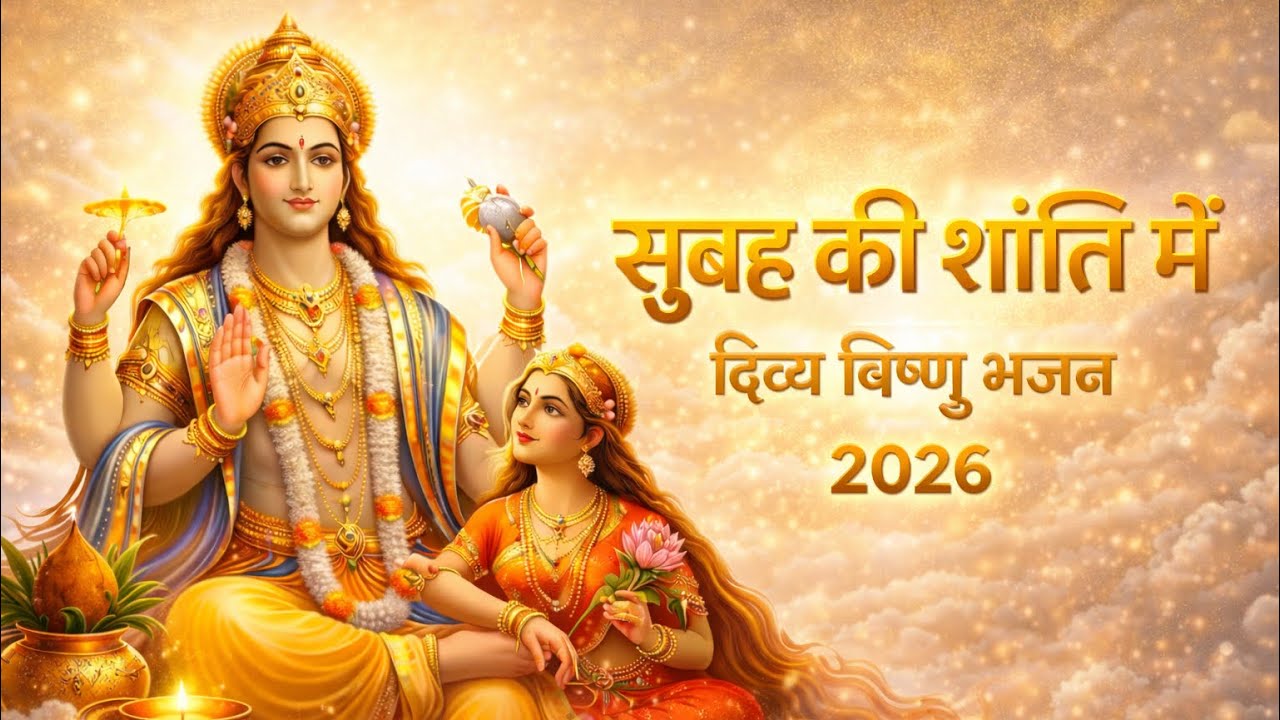 सुबह की शांति में | Vishnu Bhagwan Morning Bhajan | Shri Hari Narayan | Peaceful Bhakti Bhajan