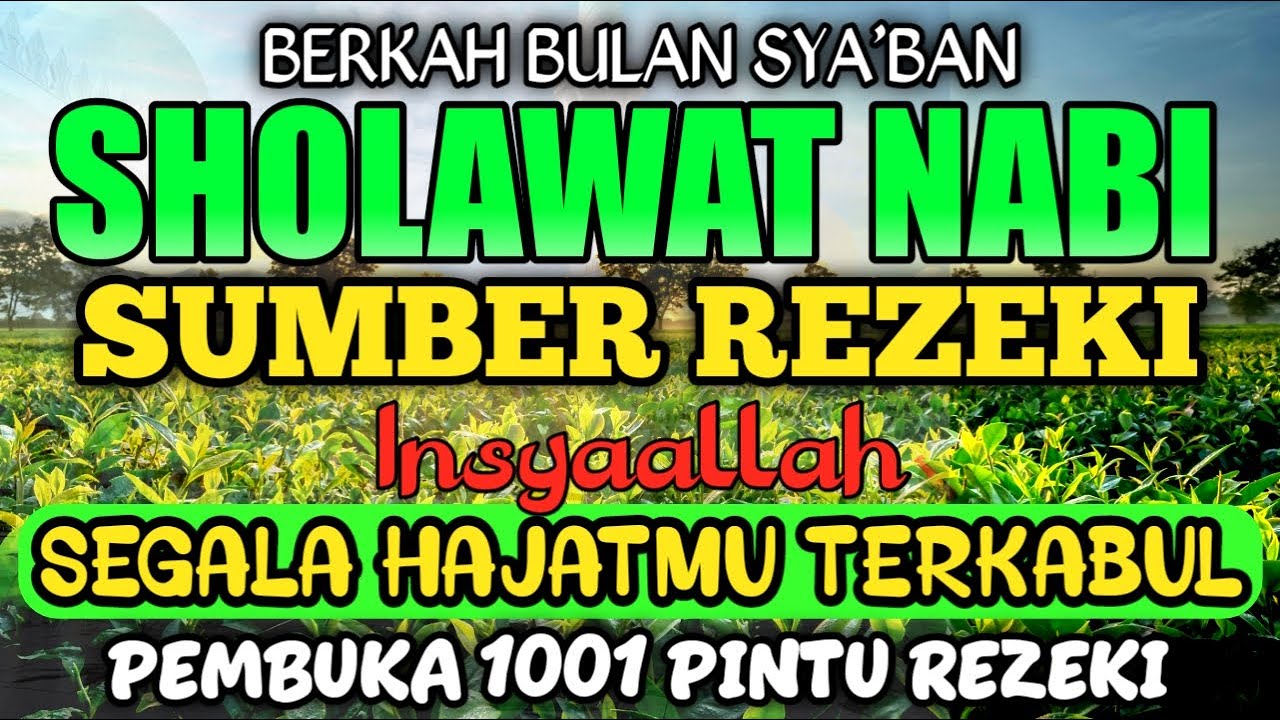 PUTAR Sholawat Jibril Termerdu‼️ Putar Saat Pagi & Malam | Hati Tenang, Rezeki Lancar🤲