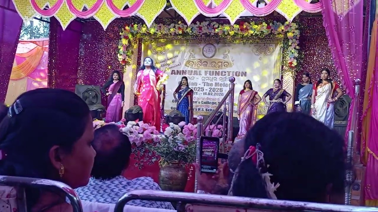 Ramp walk show, Annual Function 2026 of our College