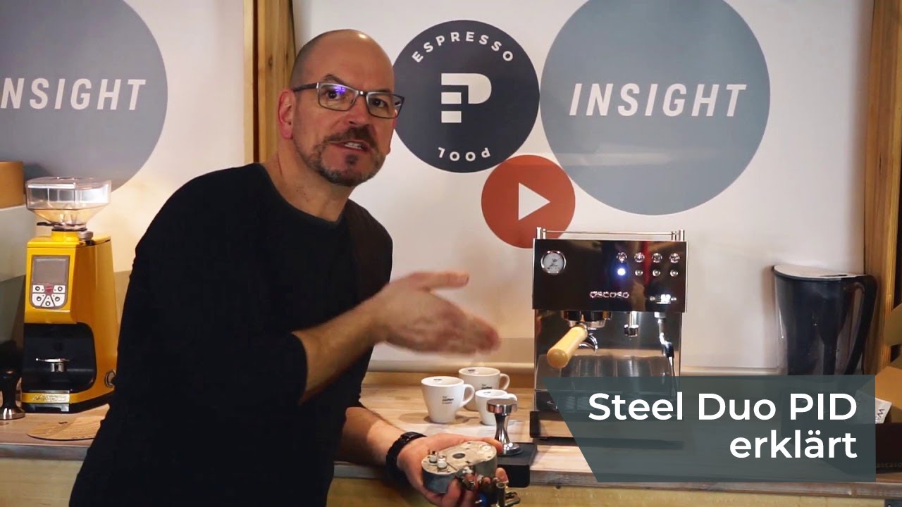 Modernste Technik mit der ascaso STEEL DUO PID | EspressoPool Insight V