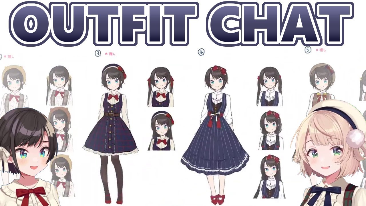 Chatting about Matching Outfits (Shigure Ui & Oozora Subaru) [Eng Subs]