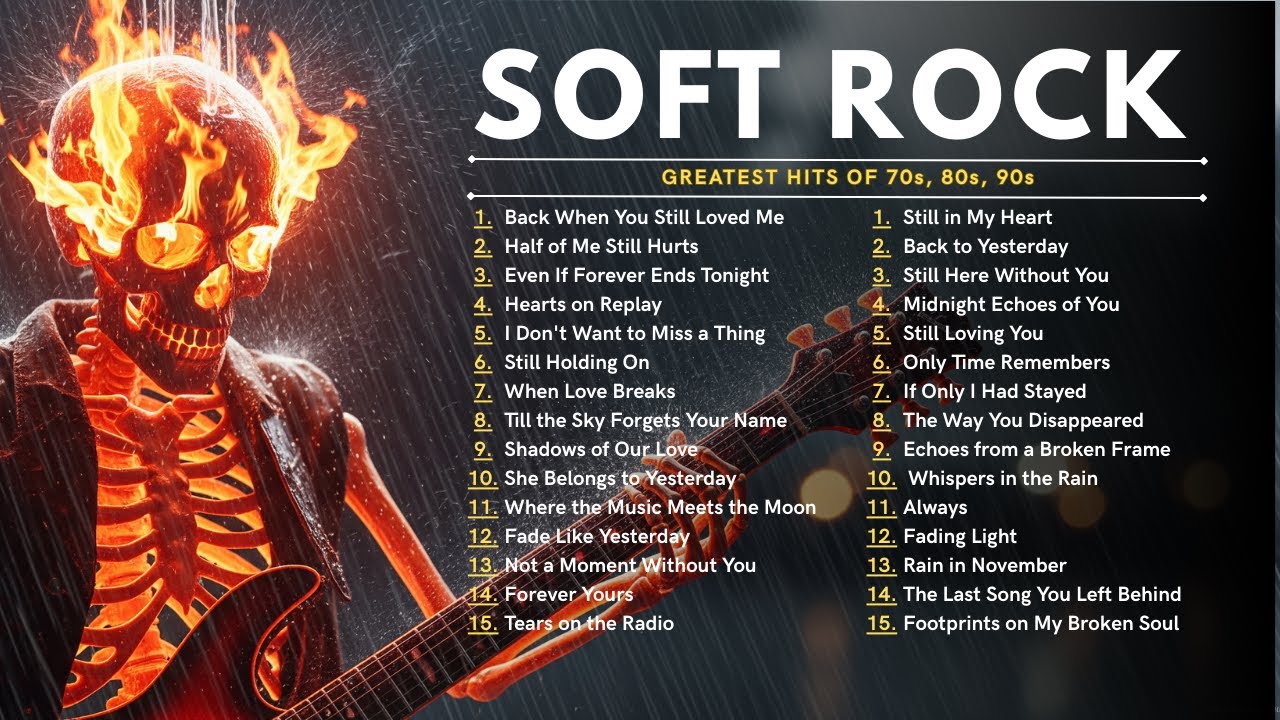 Slow Rock Ballads That Define Love | Emotional Rock Songs Full of Deep Feeling