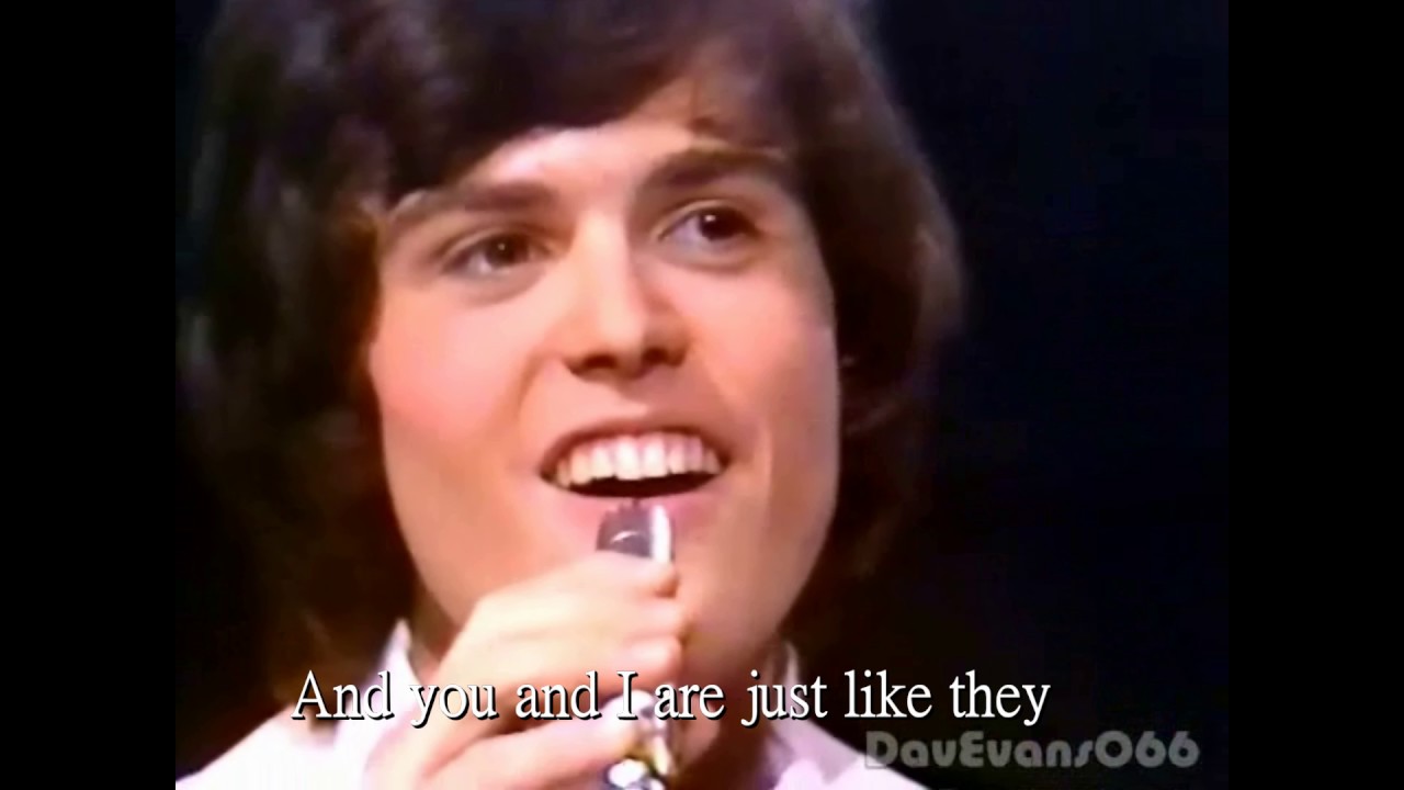 Donny&Marie Osmond ~ Morning side of the mountain
