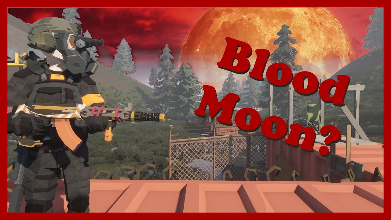 Моя первая Кровавая Луна! - SurroundDEAD #letplay Surroundeadgame