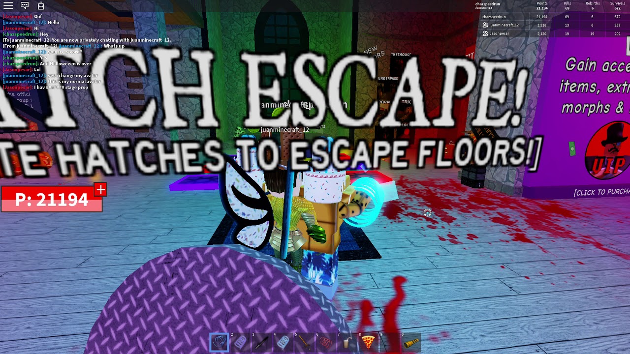 Roblox The Scary Elevator VIP Server 4