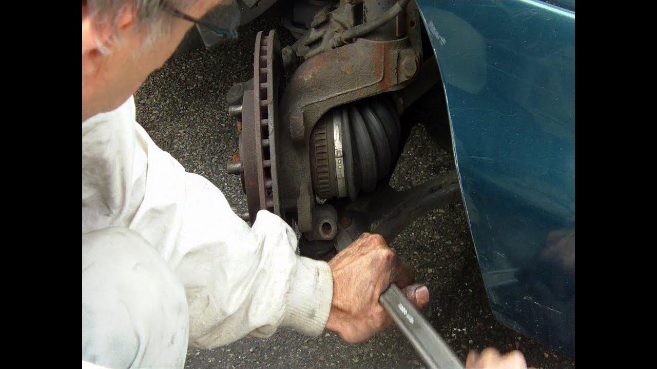 Hub steering knuckle assembly remove step by step