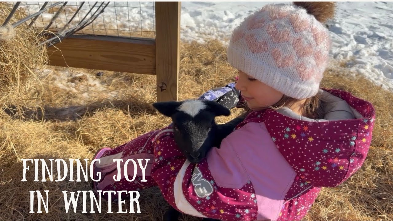 Winter Homesteading in Maine | Cozy Self Care, Slow Living & Finding Joy