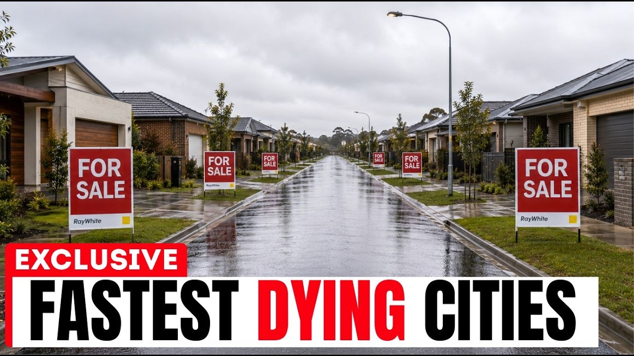 Australia's 3 FASTEST Collapsing Cities in 2026 (The Data Is Shocking)