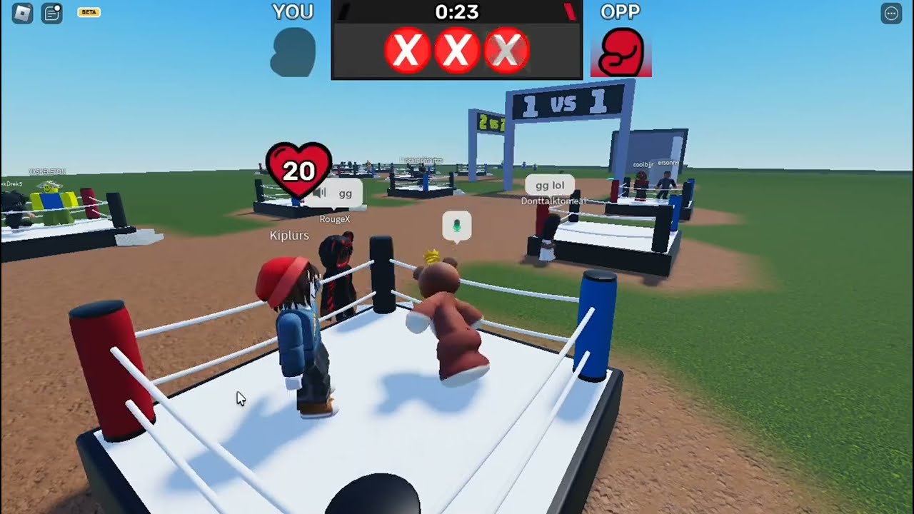 ntXd getting folded in Shadow-Boxing [ROBLOX SHADOW-BOXING BATTLES]