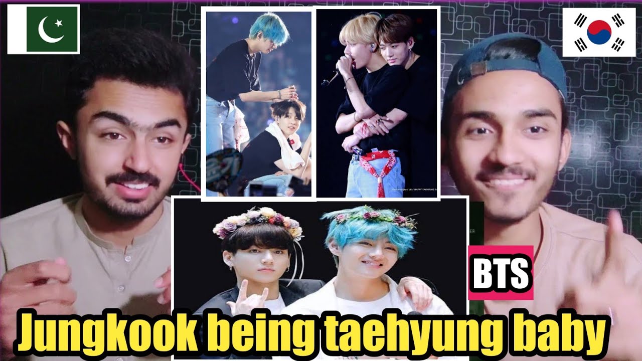 Pakistani reaction to BTS Jungkook being taehyung's baby | Psycooo Boys