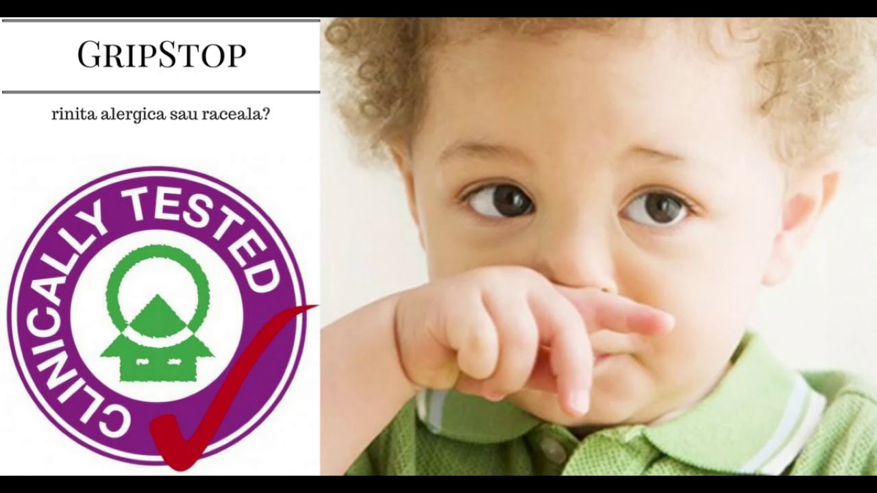 Gripstop  pentru a evita folosirea vasoconstrictoarelor