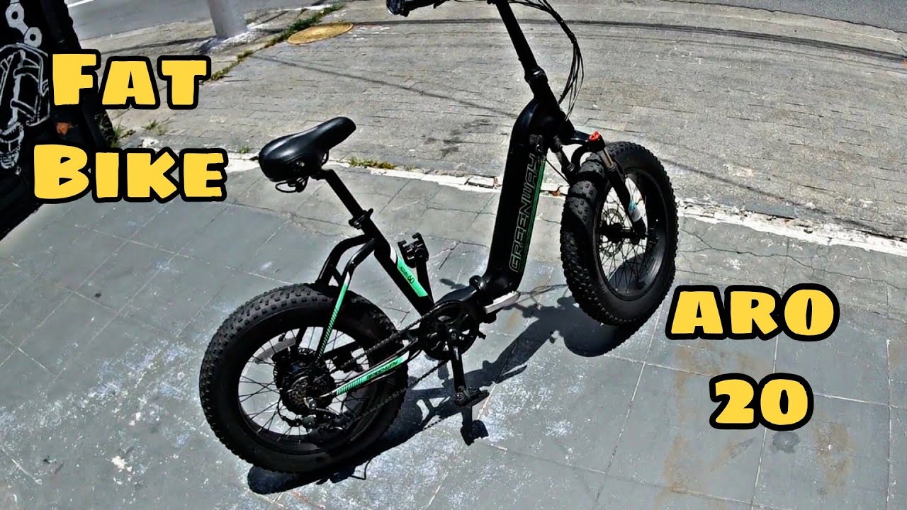 Bike Elétrica Fat dobrável GreenWay| Resolvendo o defeito e testando na rua