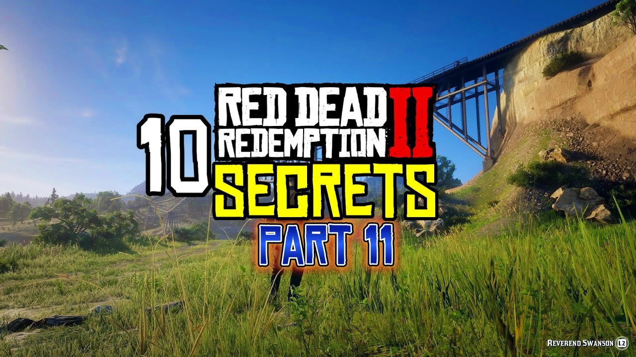 10 SECRETS That Are Very Hard To Find in Red Dead Redemption 2 | Part 11